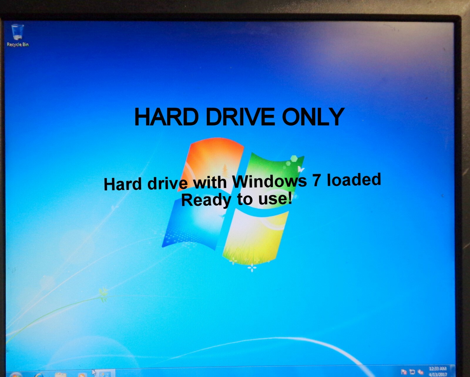 Hard drive for intel motherboard D865GVHZ 160 GB  with Windows 7 installed 