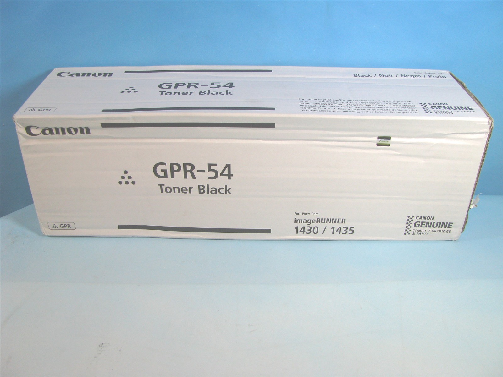 GENUINE CANON BLACK TONER - GPR-54 9436B003[AA] - FACTORY SEALED BOX - 