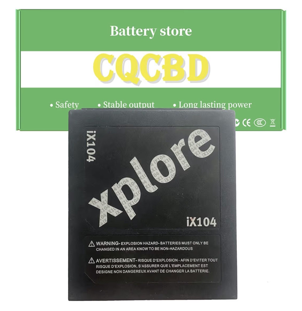 BTP-87W3 BTP-80W3 909Q2045FABattery for Xplore XC6 iX104C3 iX104C4 iX104C5 iX104
