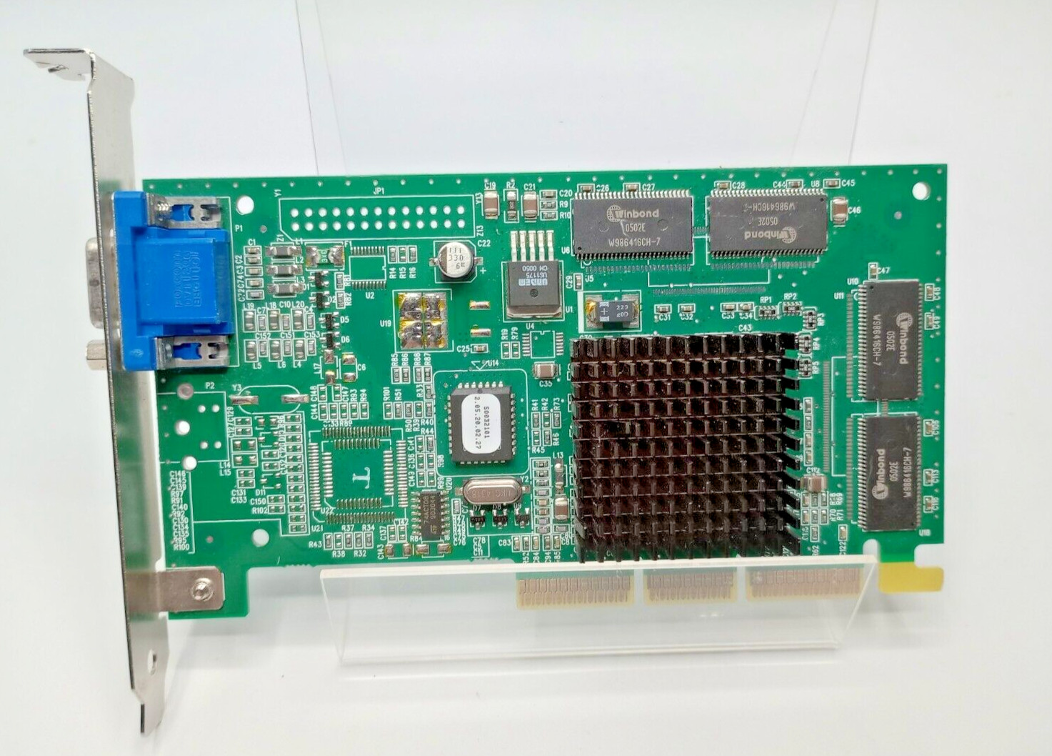 AGP video PC card NVIDIA 180-P0009-0000-C03 32MB IBM FRU 09N5033 VGA