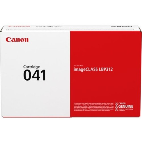 Canon 041 Original Toner Cartridge - Black (0452C001)
