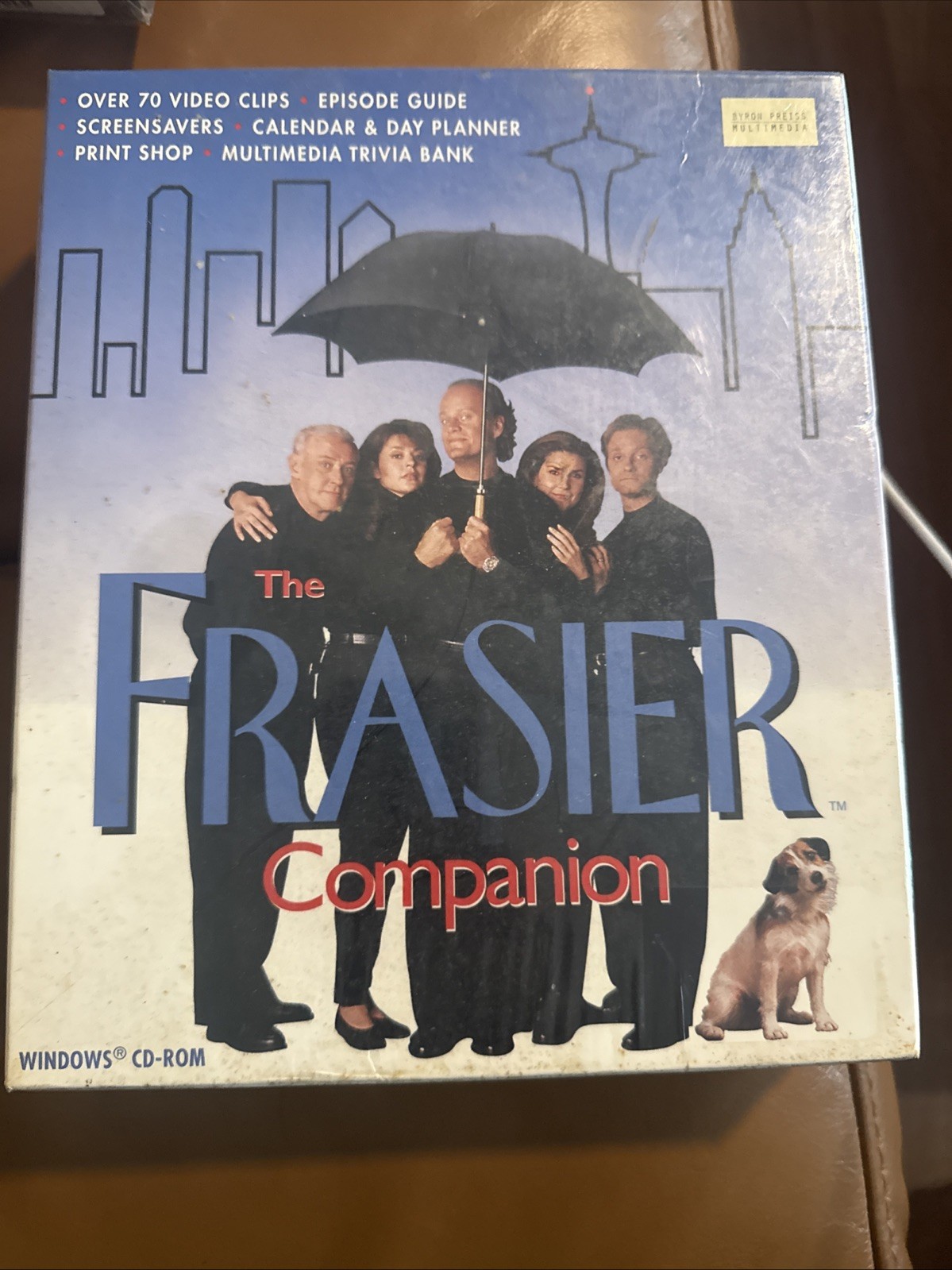 The Frasier Companion Windows CD-ROM Collectible 1995 PC New SEALED RARE