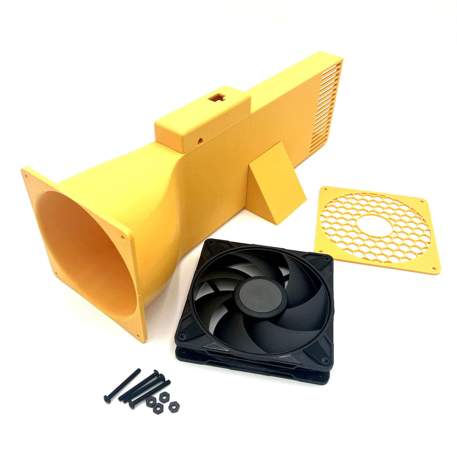 AMD BC-250  Cooler Case 140mm Fan Enclosure - BC250 Made from Heat Resistant ABS