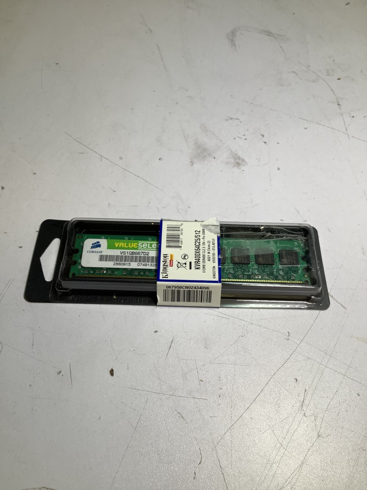 Kingston KVR400X64C25/512 512MB DDR1 400MHz RAM Q7D