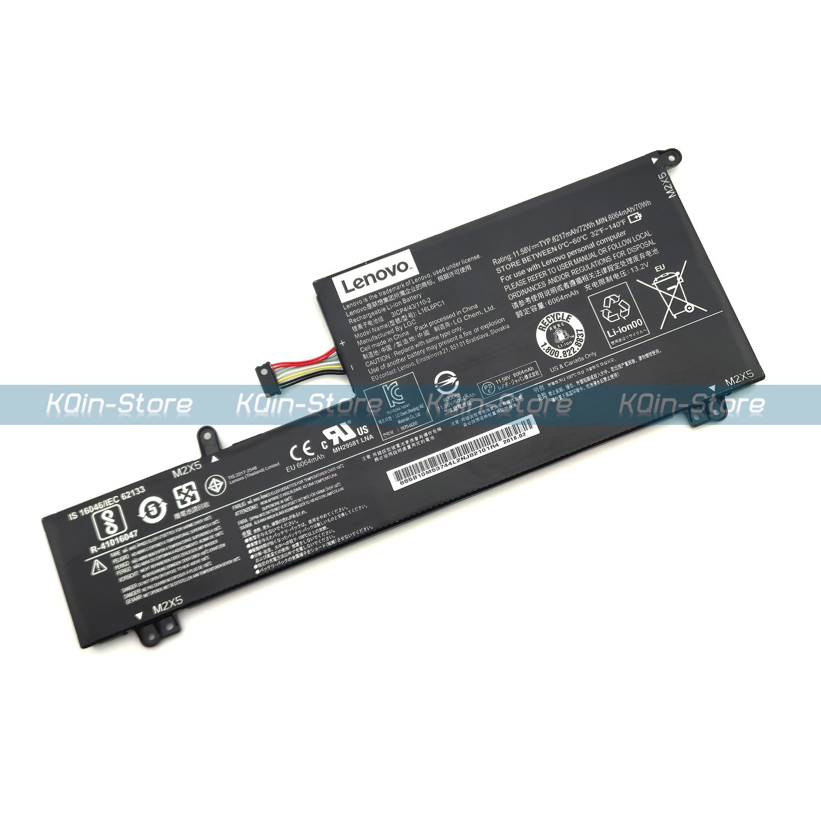 New Genuine L16M6PC1 L16L6PC1 L16C6PC1 Battery for Lenovo Yoga 720-15IKB 80X7