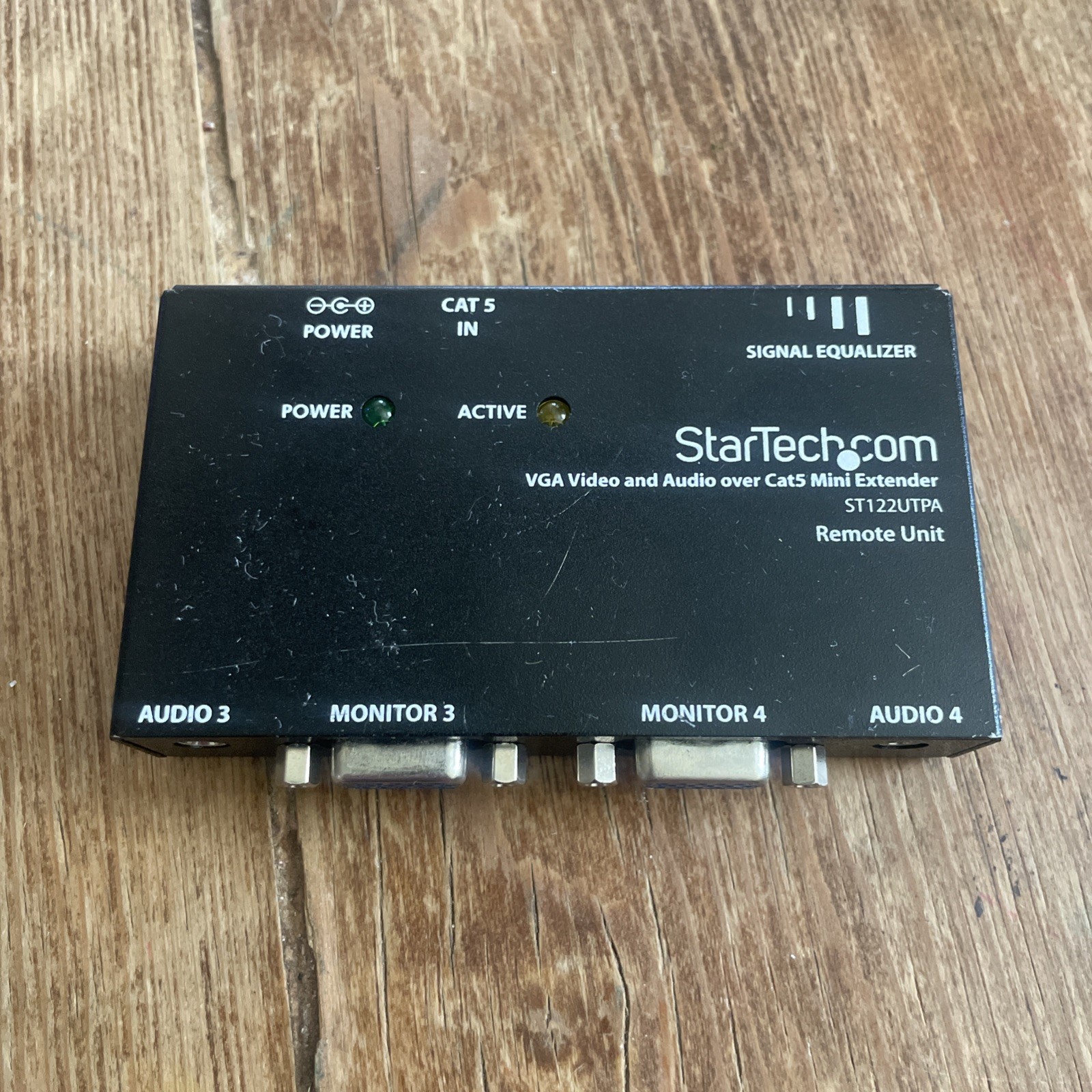 StarTech ST122UTPA VGA Video Extender Over Cat 5 with Audio 