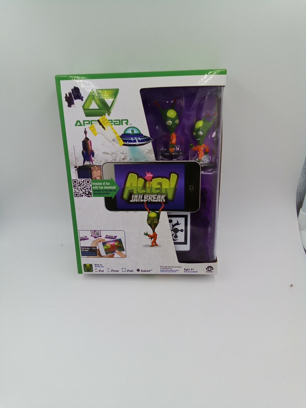 WowWee AppGear Alien Jail Break Mobile Application Game iPod iPhoneiPad2 Android
