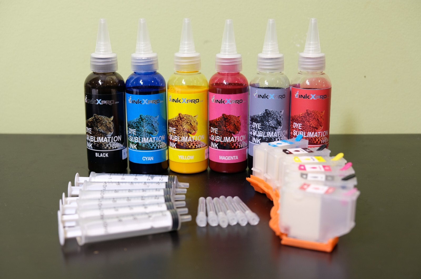 INKXPRO 312 314XL Sublimation Chipless cartridge kit(No Chip) for EPSON XP-15000