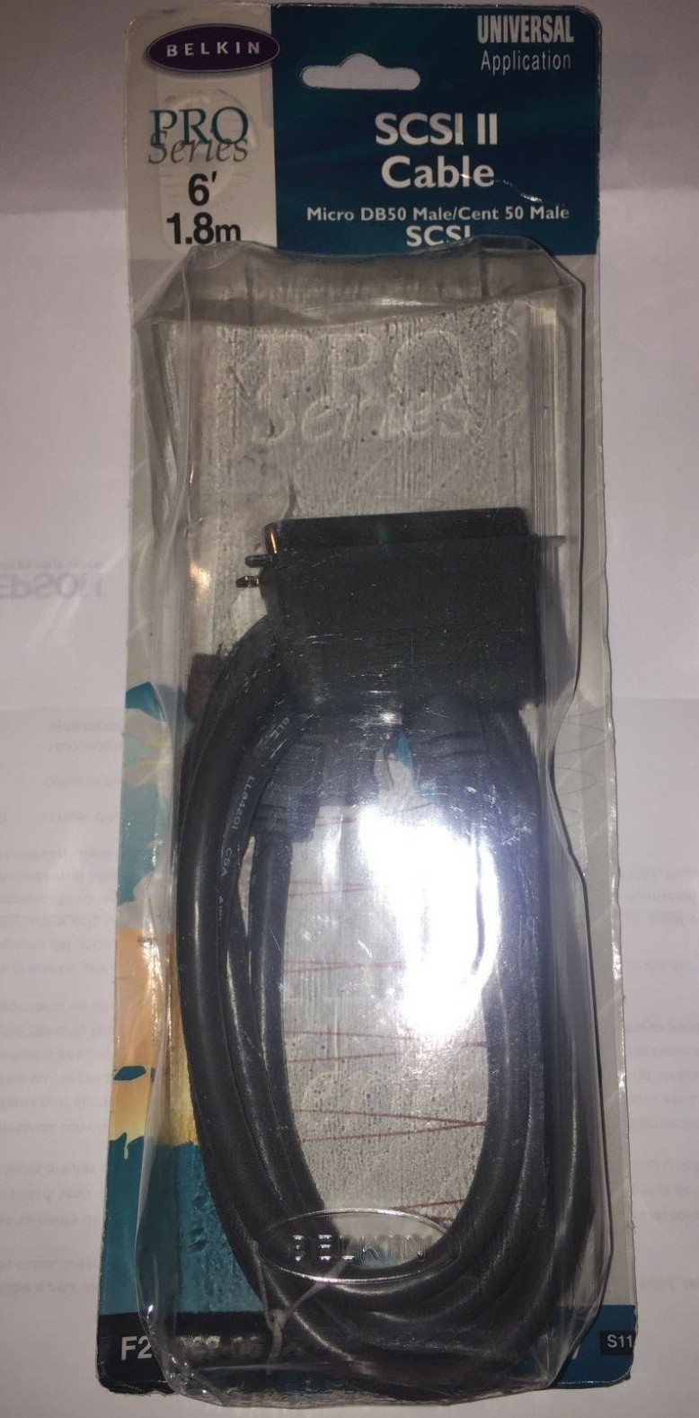Belkin Pro Series SCSI II Cable - 6 ft