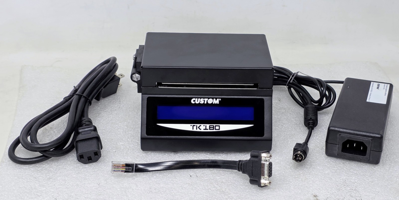 Aviation TK180 Metal Thermal Label Ticket Printer -"Print Demo Tiecket" Unit