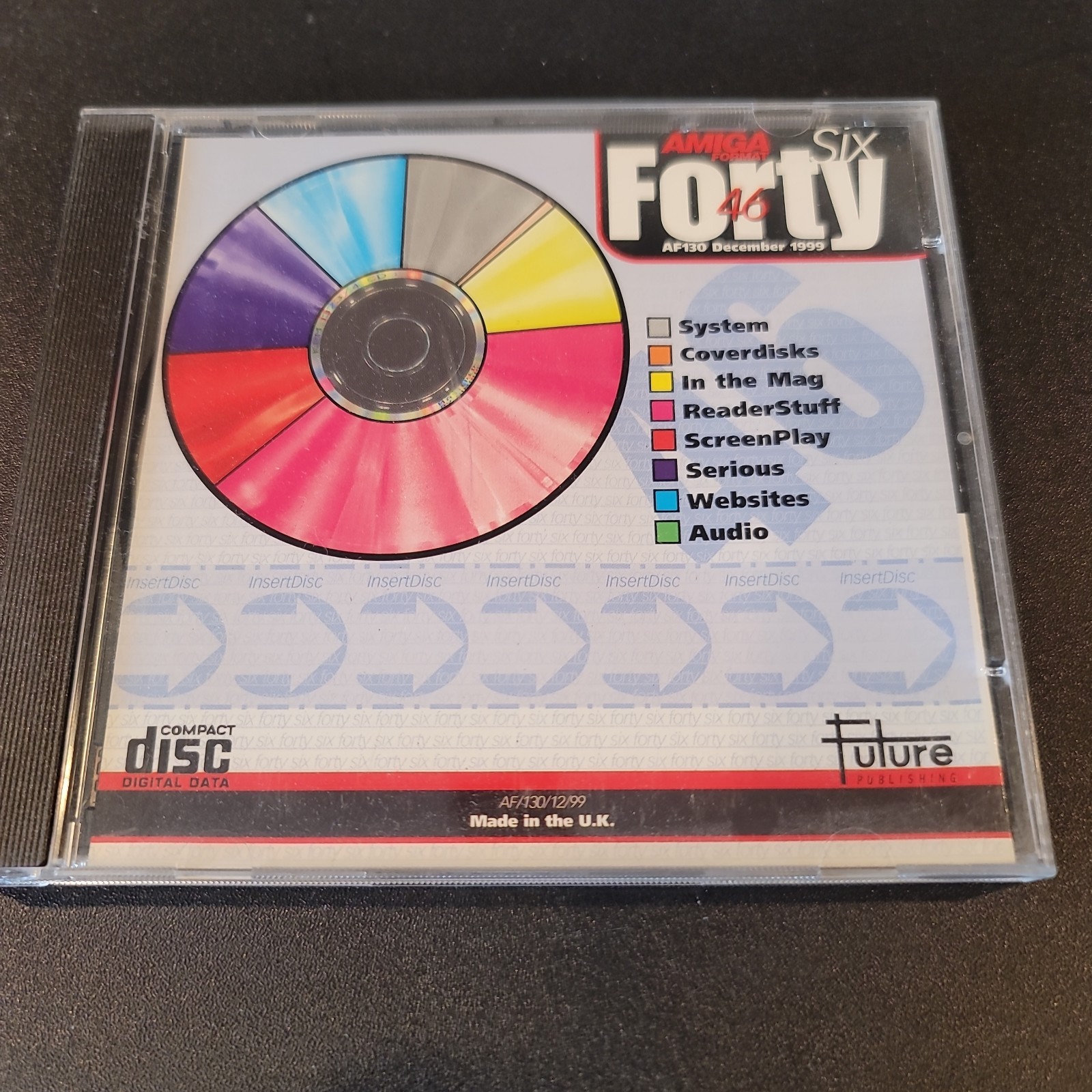 AMIGA Format Forty Six Made In UK 1996
