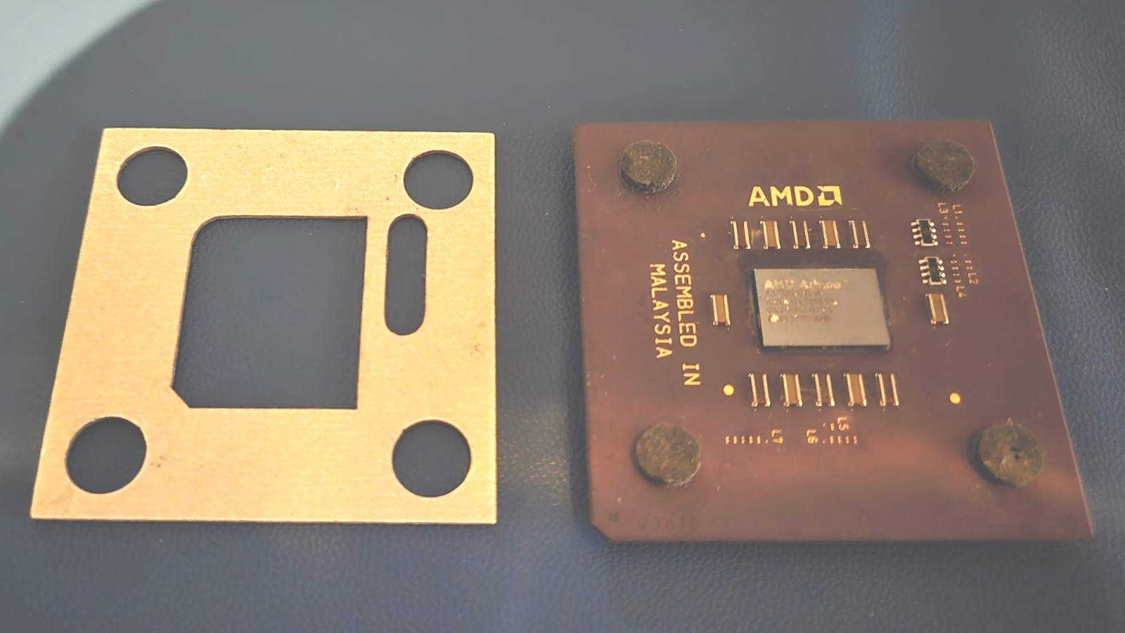 Vintage AMD Athlon With Rare Fiber Shim A1200AMS3C 1.2GHZ Ceramic Processor 1999