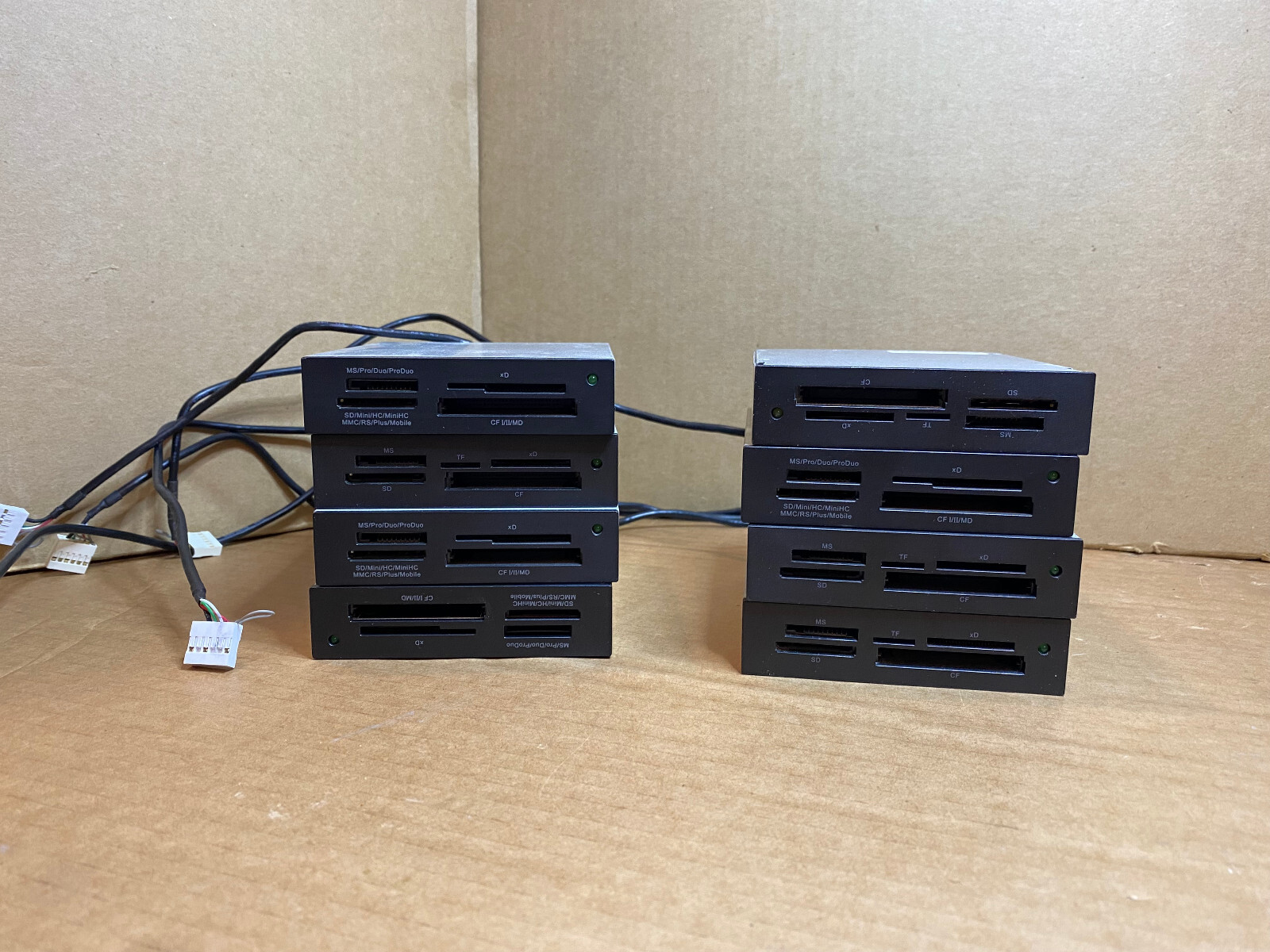 Lot of 8x Lenovo ThinkStation Cardreader Mixed Models * 03T8314 03T8160 45R8139