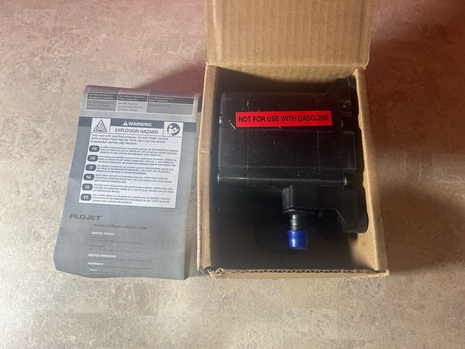 Flojet G57315Z Double Diaphragm Pump