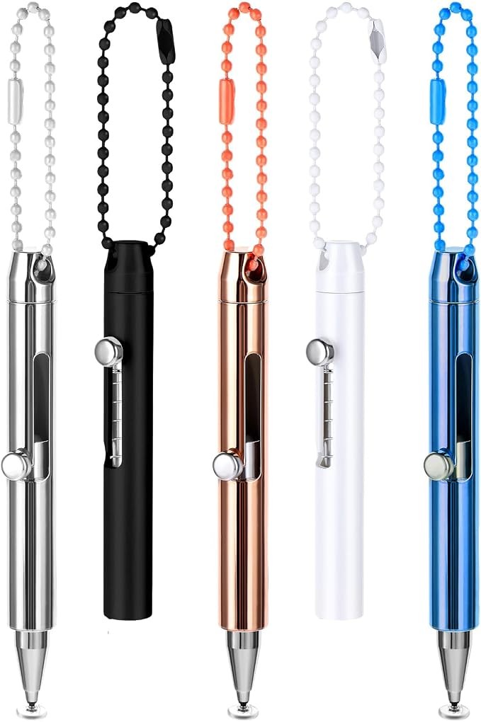 Stylus for Touch Screens, 5Pcs Mini Stylus Pen with Keychain Portable Precision