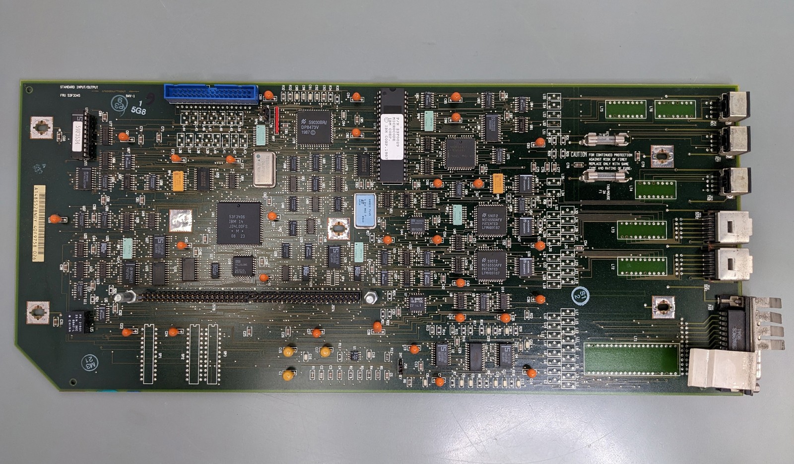 IBM RS/6000 7013 520/530 53F3345 Standard I/O Planar Board ~ Fully Tested
