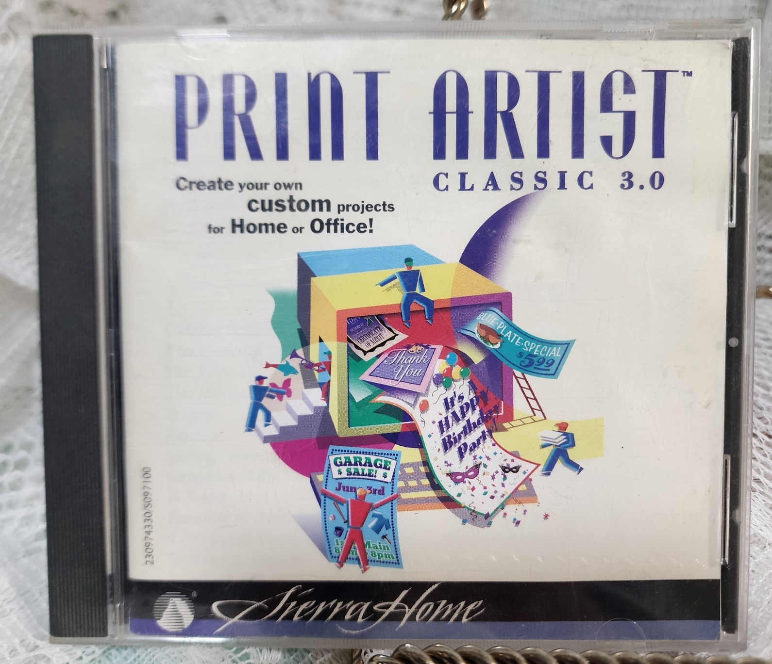 Print Artist Classic 3.0 CD-ROM 1997 Sierra Desktop Publishing PC (USA)