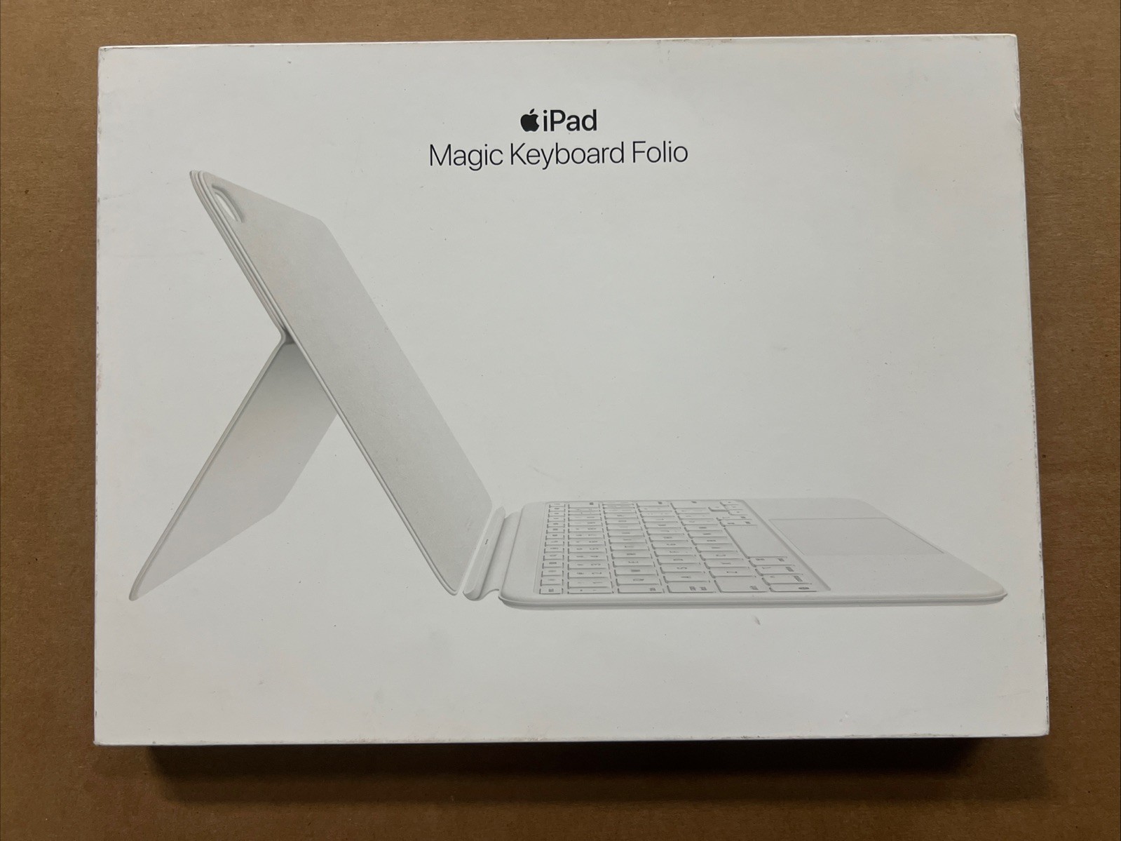 Genuine Apple Magic Keyboard Folio for iPad 10th Gen White A2695 MQDP3LL/A