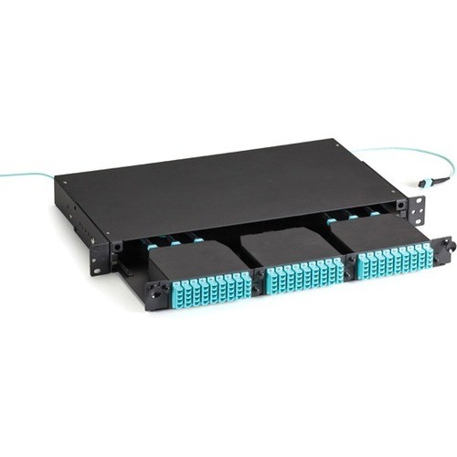 Black Box High Density Fiber Optic Enclosure 3 HD Slots In 1U FOEN50HD-3H-1U