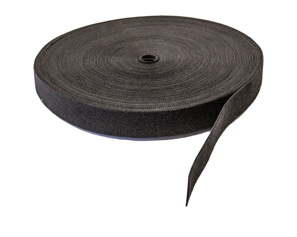 1" Inch Roll Hook and Loop Reusable Cable Ties Straps 25M 82ft 2 Pack