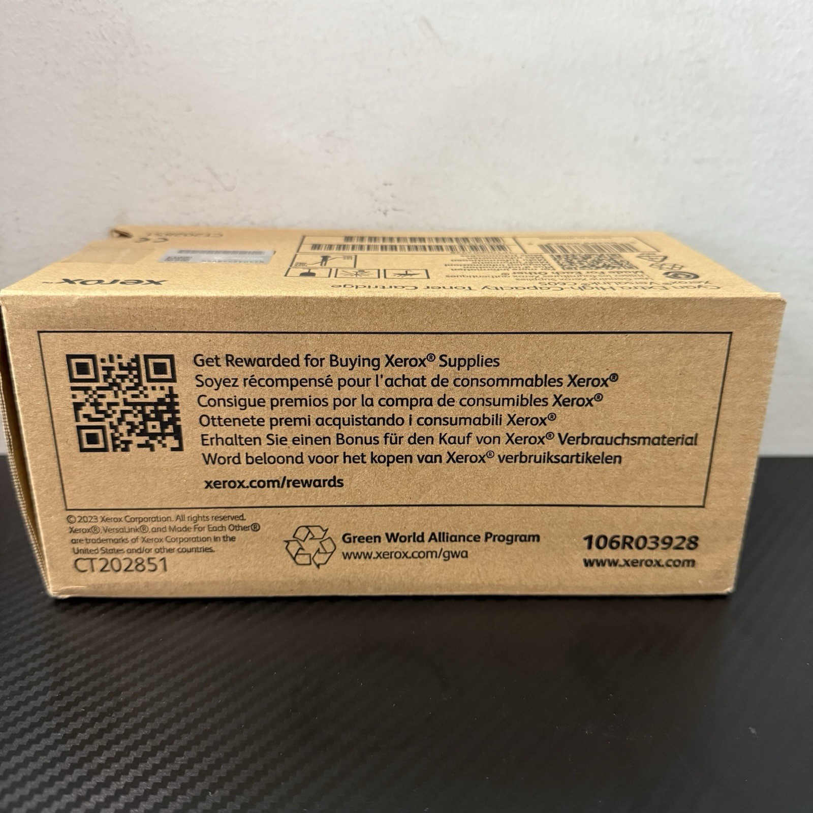 Xerox 106R03928 VersaLink C605 Extra High Capacity Cyan Toner Cartridge New