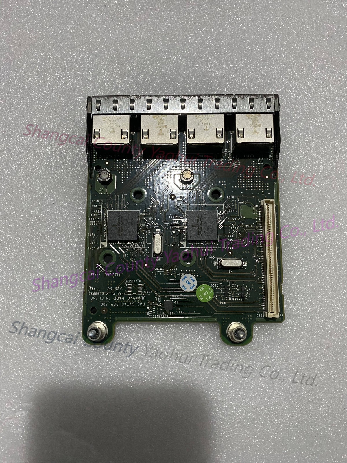 For DELL R1XFC FM487 Broadcom 5720 4 port interface card Intel I350AM4 R720 R730
