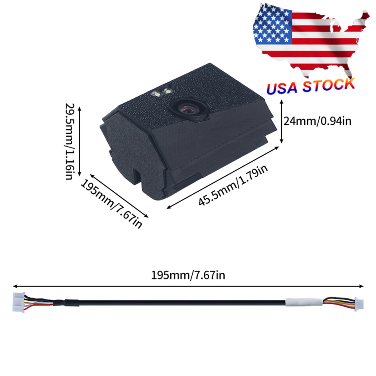For Flashforge Adventurer 5M Pro 3D Printer Camera + Extension Cable #US Stock