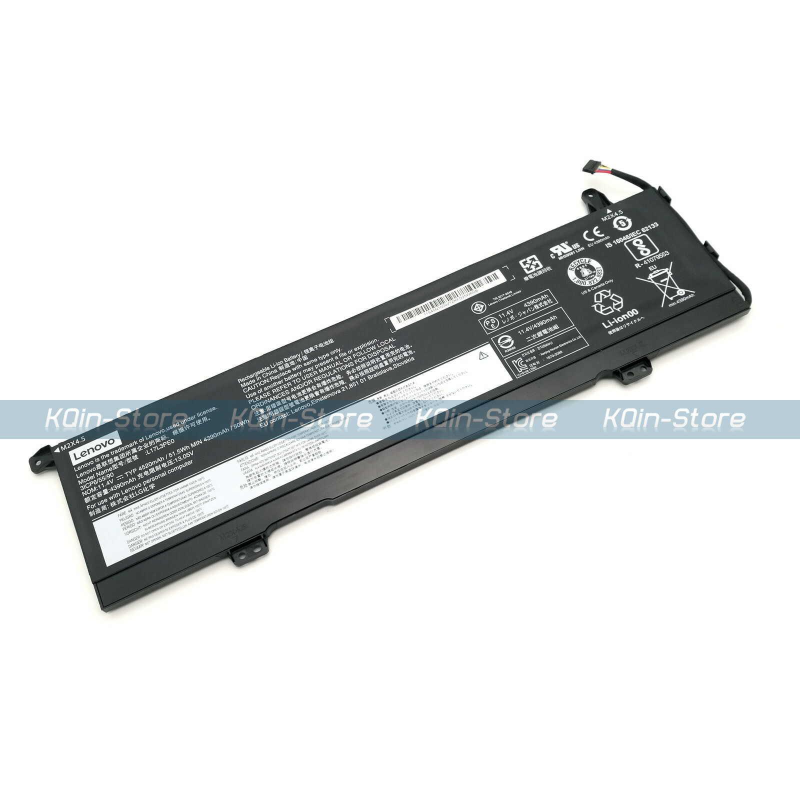 New Genuine L17L3PE0 L17C3PE0 51.5Wh Battery for Lenovo Yoga 730-15IKB 730-15IWL