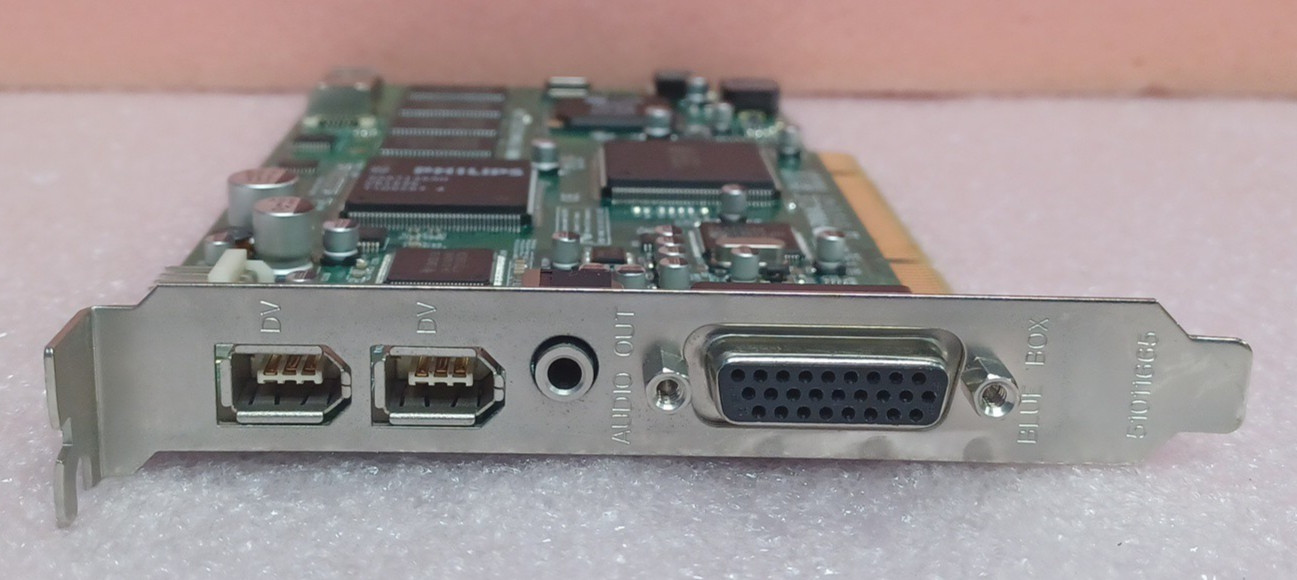 Pinnacle Systems Callisto Rev 7.0 DV Blue Box 51011615 PCI Video Capture Card