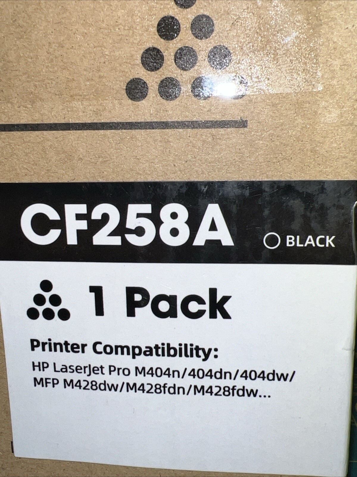 NIB*CF258A CF258X 58X W/NEWEST Chip HP 58A Toner LaserJet Pro M404n MFP M428dw