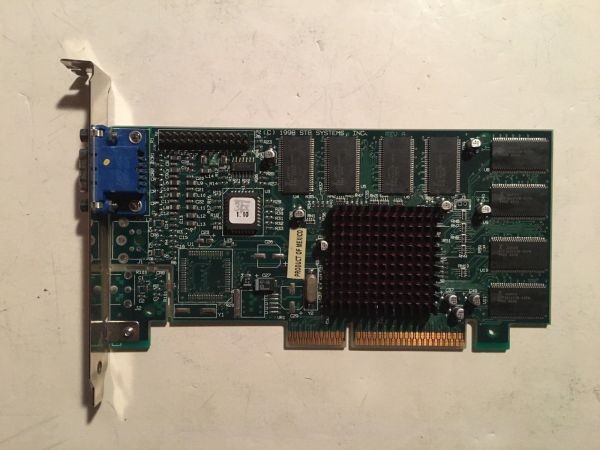Stb systems 16mb agp 210-0348-00x 1x0-0744-308