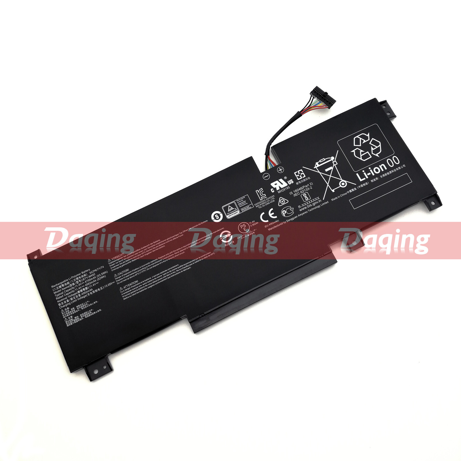 New Original BTY-M492 Battery for MSI KATANA GF66 Pulse GL66 GL76 11UG BRAVO 15
