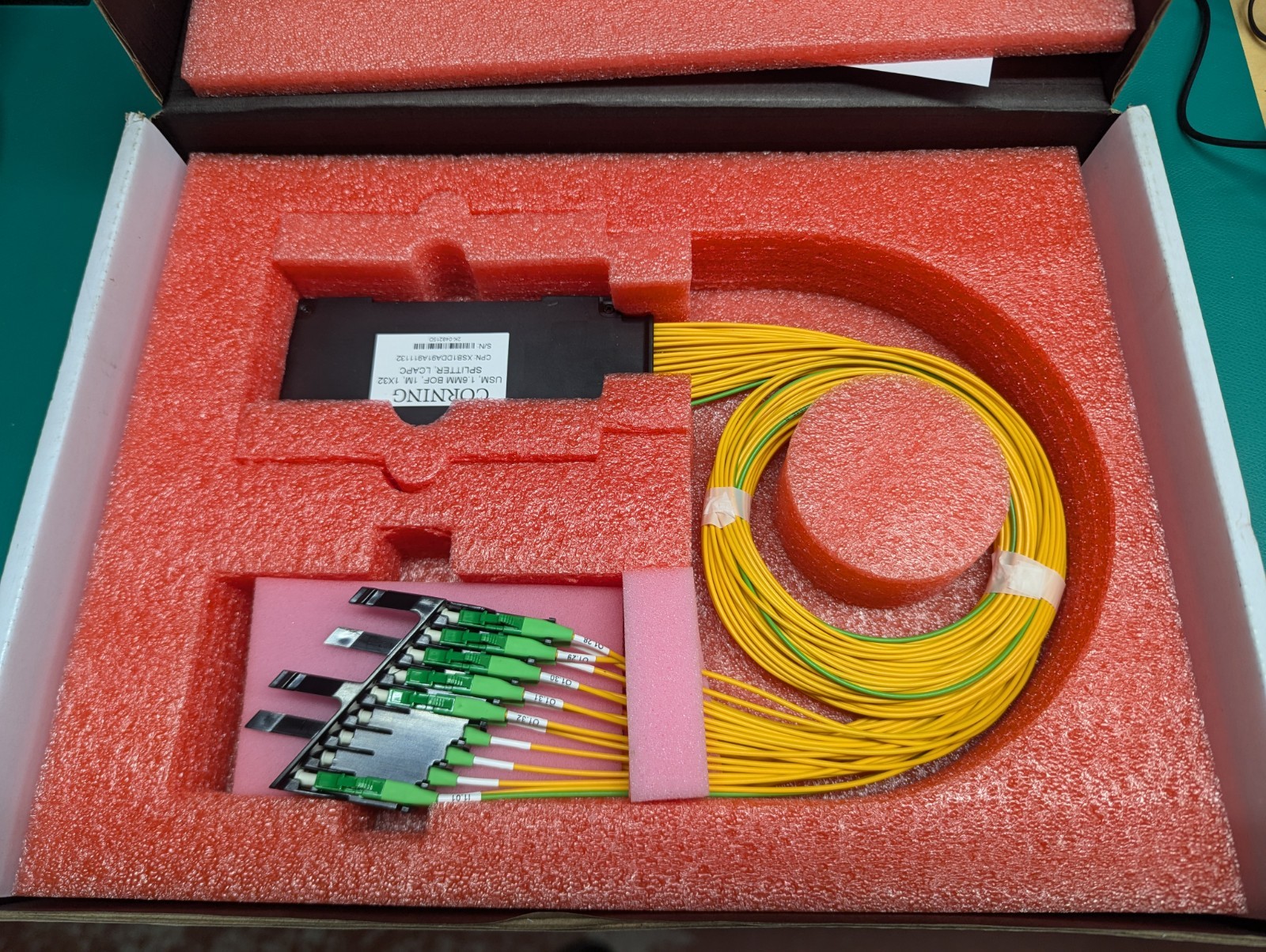 Corning LCPE Series Splitter Module 1x32 XSB1DDA91A911132 