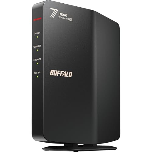 [Amazon.co.jp Exclusive] Buffalo WiFi Router Wireless LAN Wi-Fi 7 11be Dual-Band
