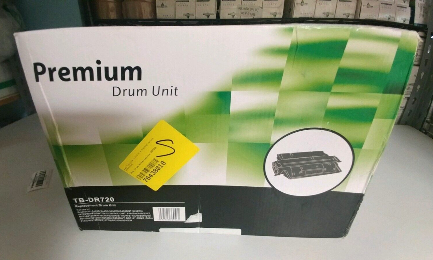 Green Project TB-DR720 Black Toner, 30000 Pages - Brand New 