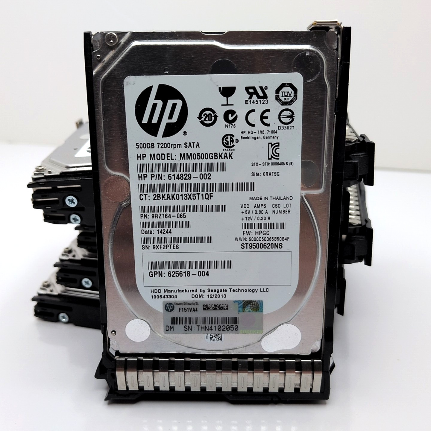 HP MM0500GBKAK 614829-002 500GB 7.2K 6G MDL SATA SC HARD DRIVE FOR G8 9RZ164-065