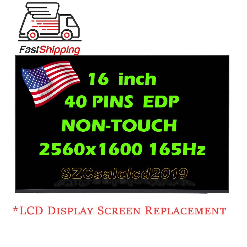 165Hz LCD screen for Lenovo Legion Slim 5 16APH8 82Y9 QHD NE160QDM-NYC V18.0 16"