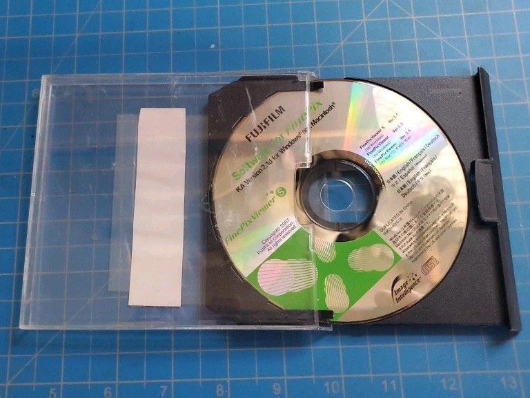 FUJIFILM FinePix Viewer S v2.1a Software CD Rom Windows Mac 2007 