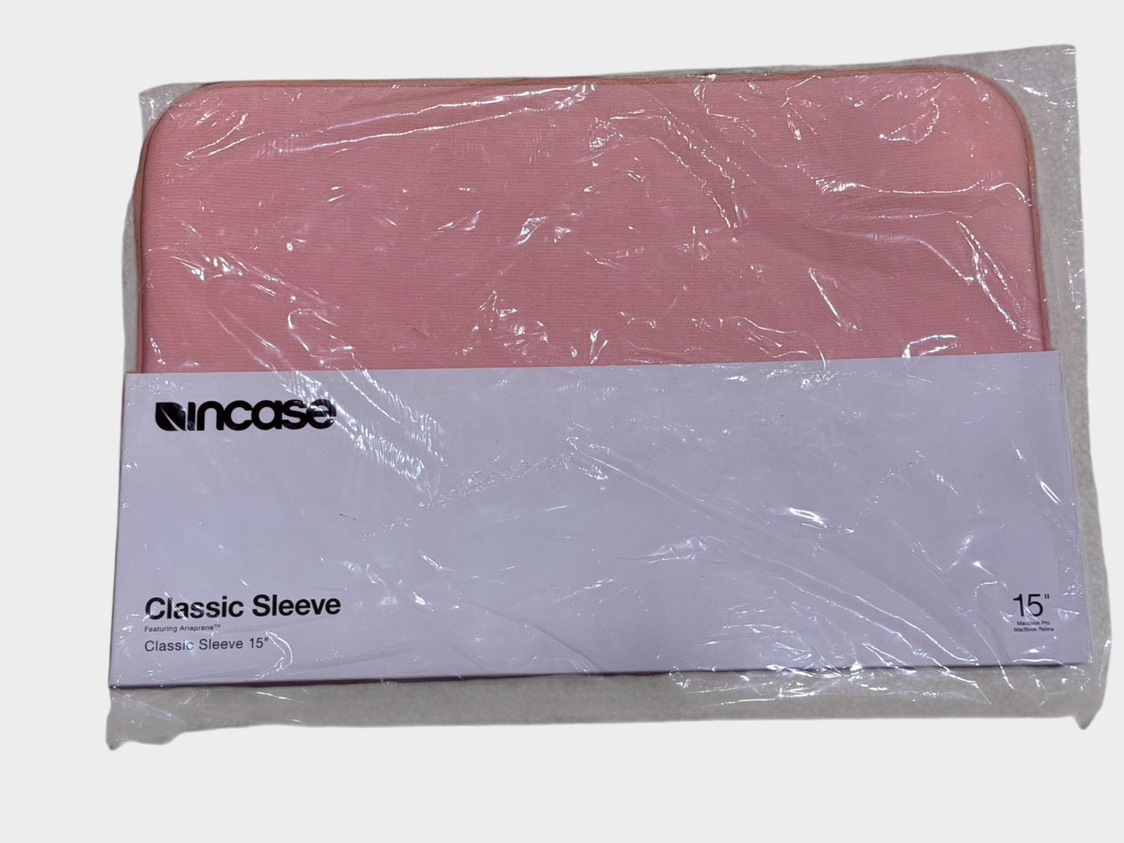 Incase Classic Sleeve Padded Case for MacBook 15" Ipad Tablets Color Pink