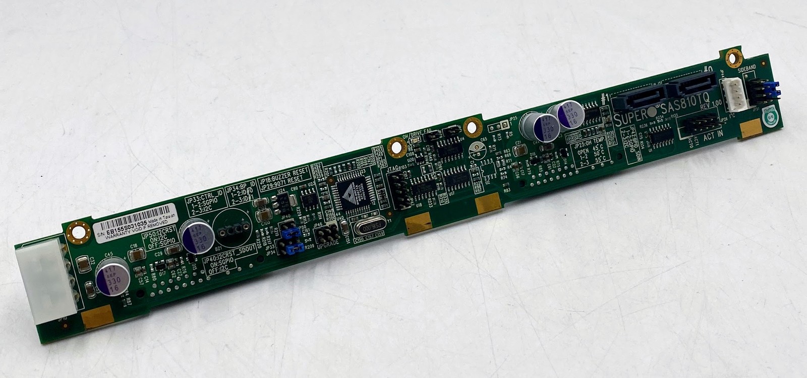 Supermicro 1U SAS/SATA Backplane SAS810TQ