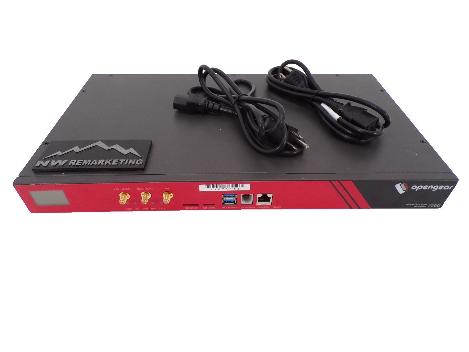 OpenGear IM7248-2-DAC-LMV 32 serial software selectable, dual AC, Dual 1 GbE Eth
