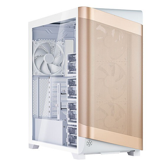 Silverstone SST-SEA2Y-GWG (Rose Gold, White) SETA A2 ATX Mid Tower Case