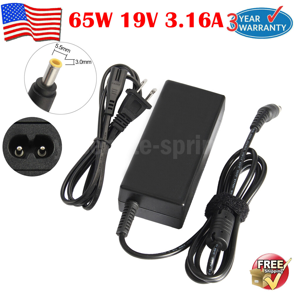 60W 19V 3.16A Laptop Charger for Samsung NP300E5A NP305E5A NP300E5E NP300E5C