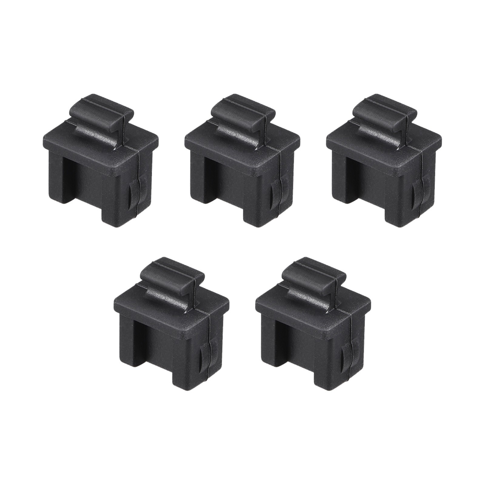 SFP-B Anti Dust Plug Port Dust Silicone Covers Caps Stoppers Black/5pcs
