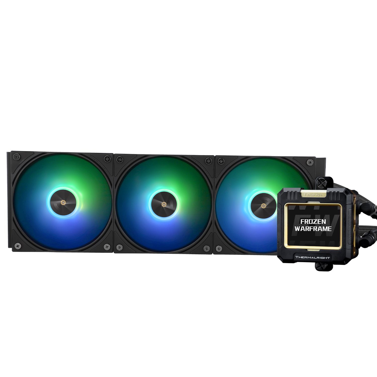 Thermalright FW360 Black ARGB CPU AIO Cooler, PC 360 Specification Water Cooler 