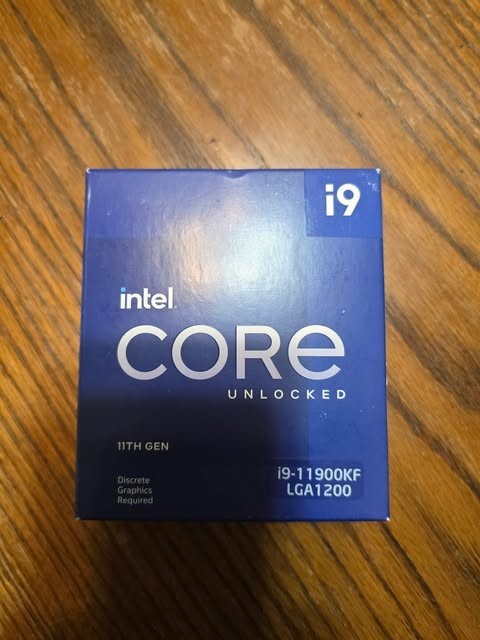 Intel Core i9-11900KF Processor (5.3 GHz, 8 Cores, Socket FCLGA1200)  *Open box*