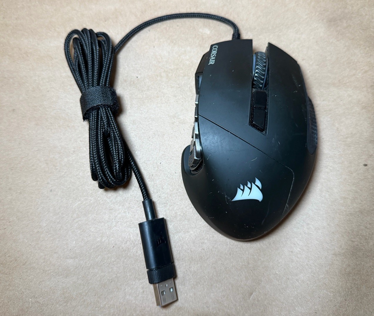 Corsair Scimitar Pro RGB Elite Gaming Mouse Wired 12 Button MMO USB Optical