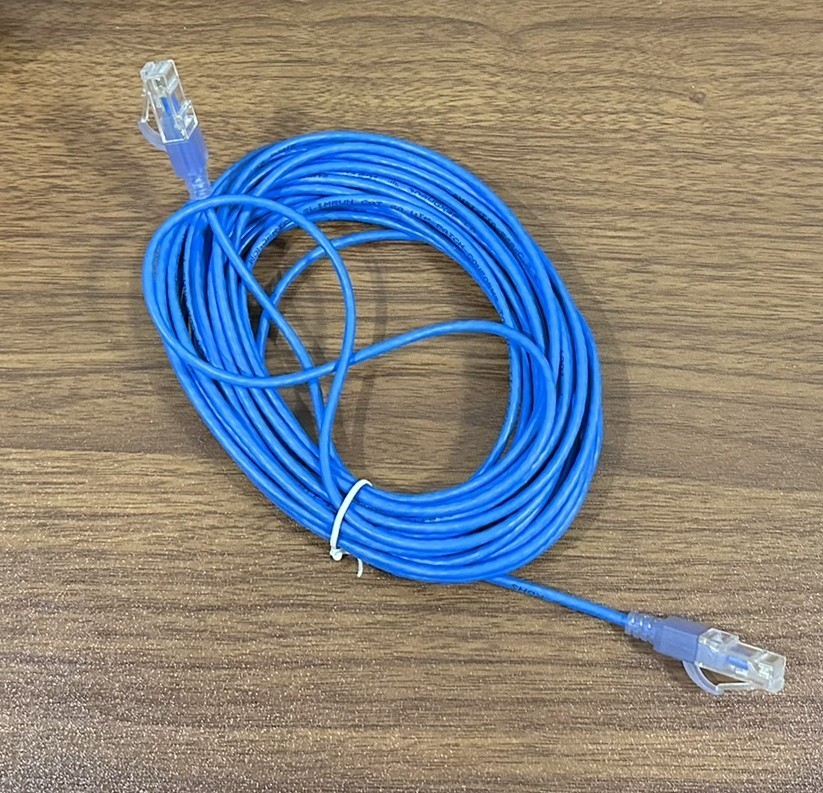 CAT6  RJ-45 LAN Network Cable Blue 25FT  Ethernet Patch Cord