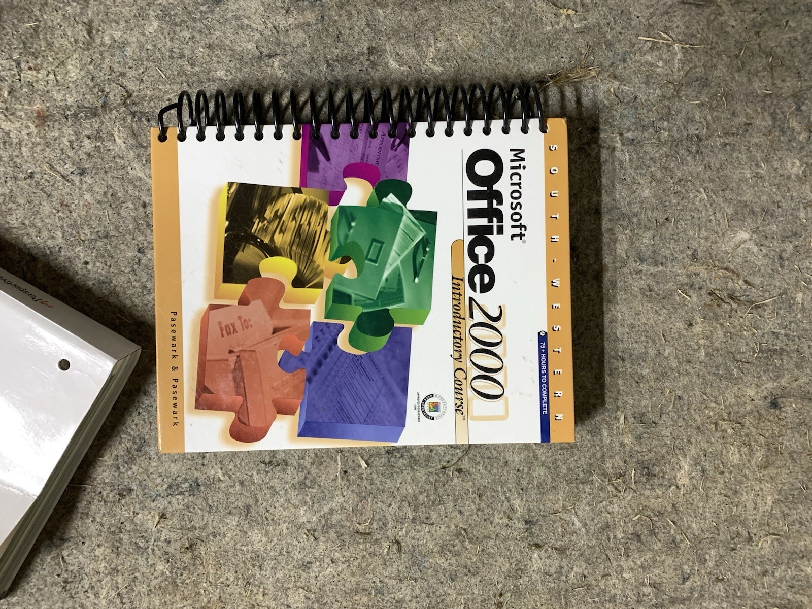 Vintage tech book Microsoft Office 2000