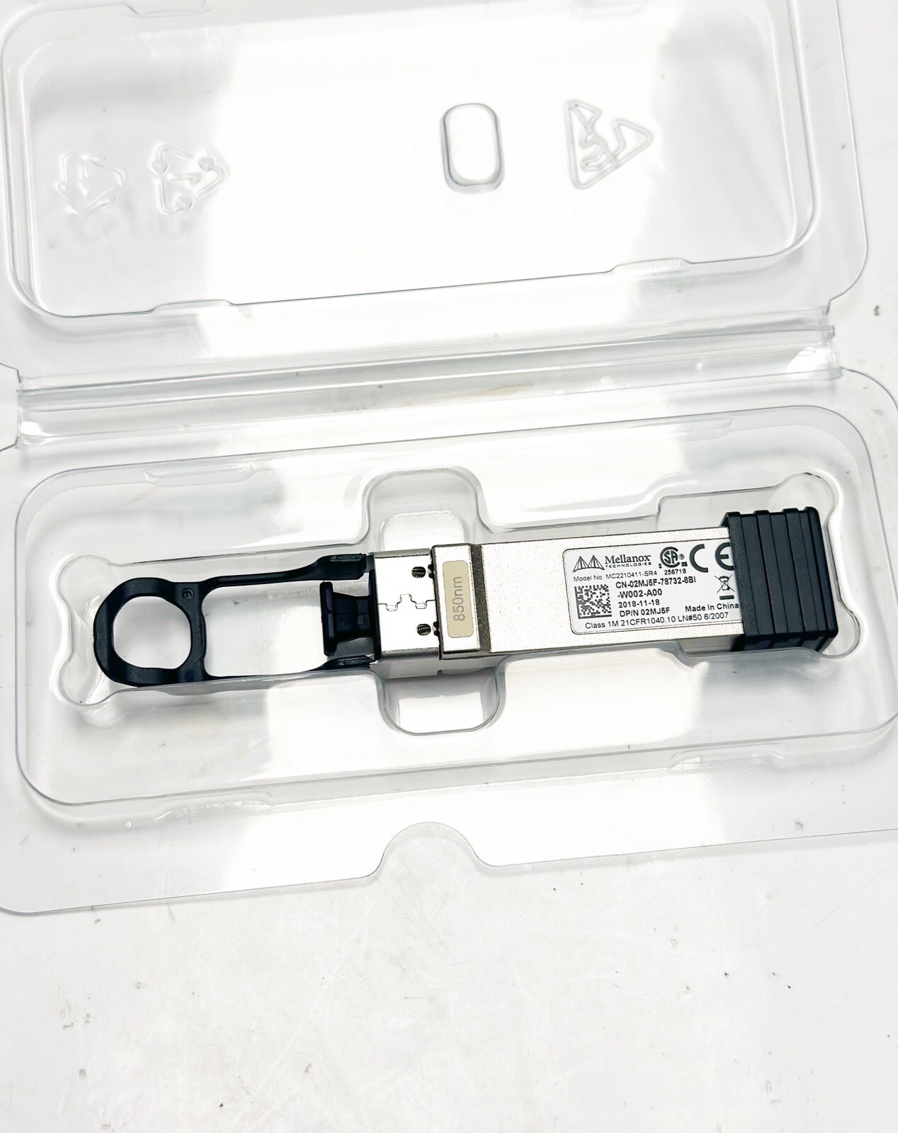 Mellanox Technologies MC2210411-SR4 850nm 40G 100m Optical QSFP Module
